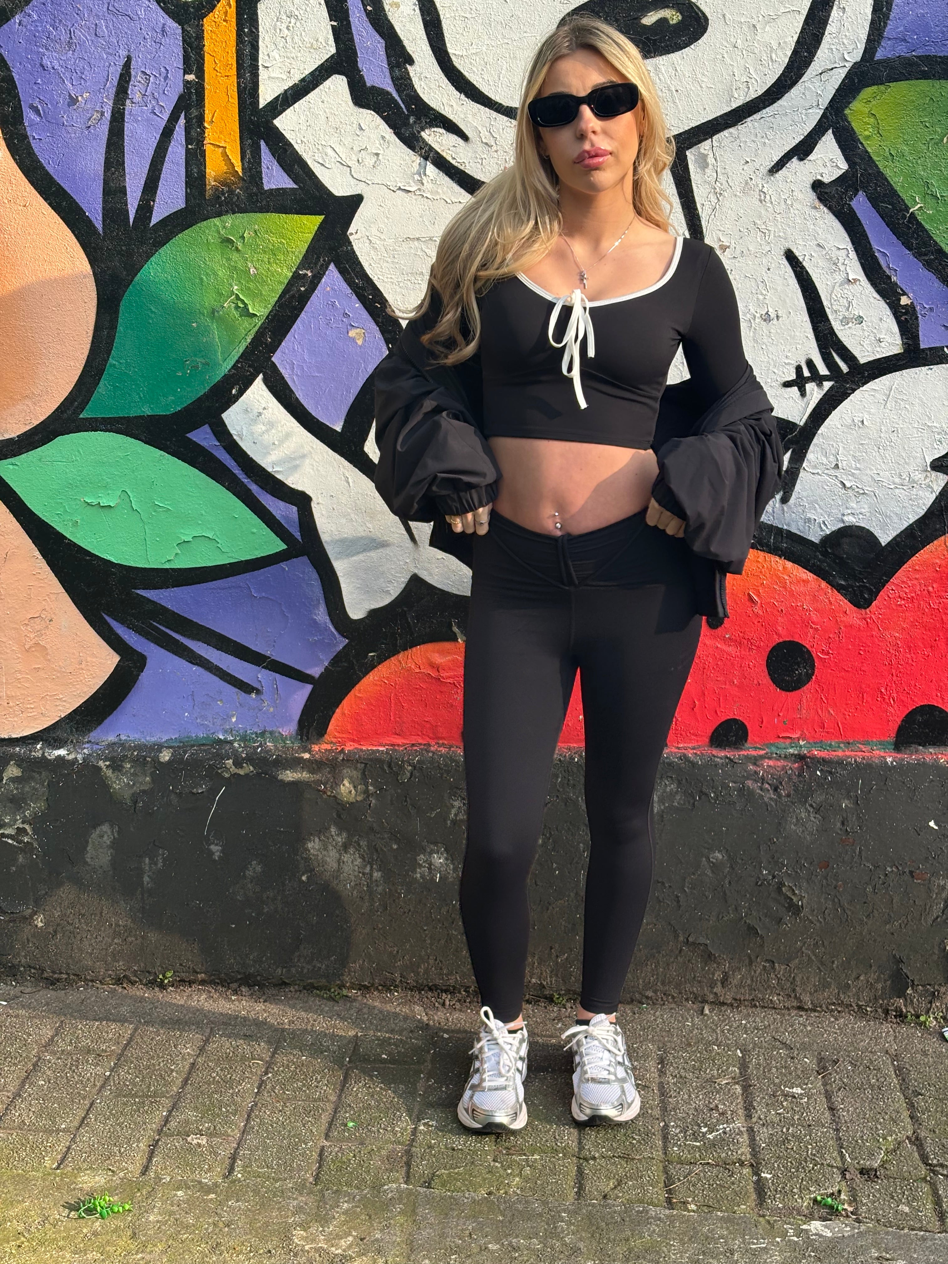 Studio Sculpt Long Sleeve Set - Sculpting Gym Set – Glam Threads
