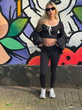Studio Sculpt Long Sleeve Set - Sculpting Gym Set
