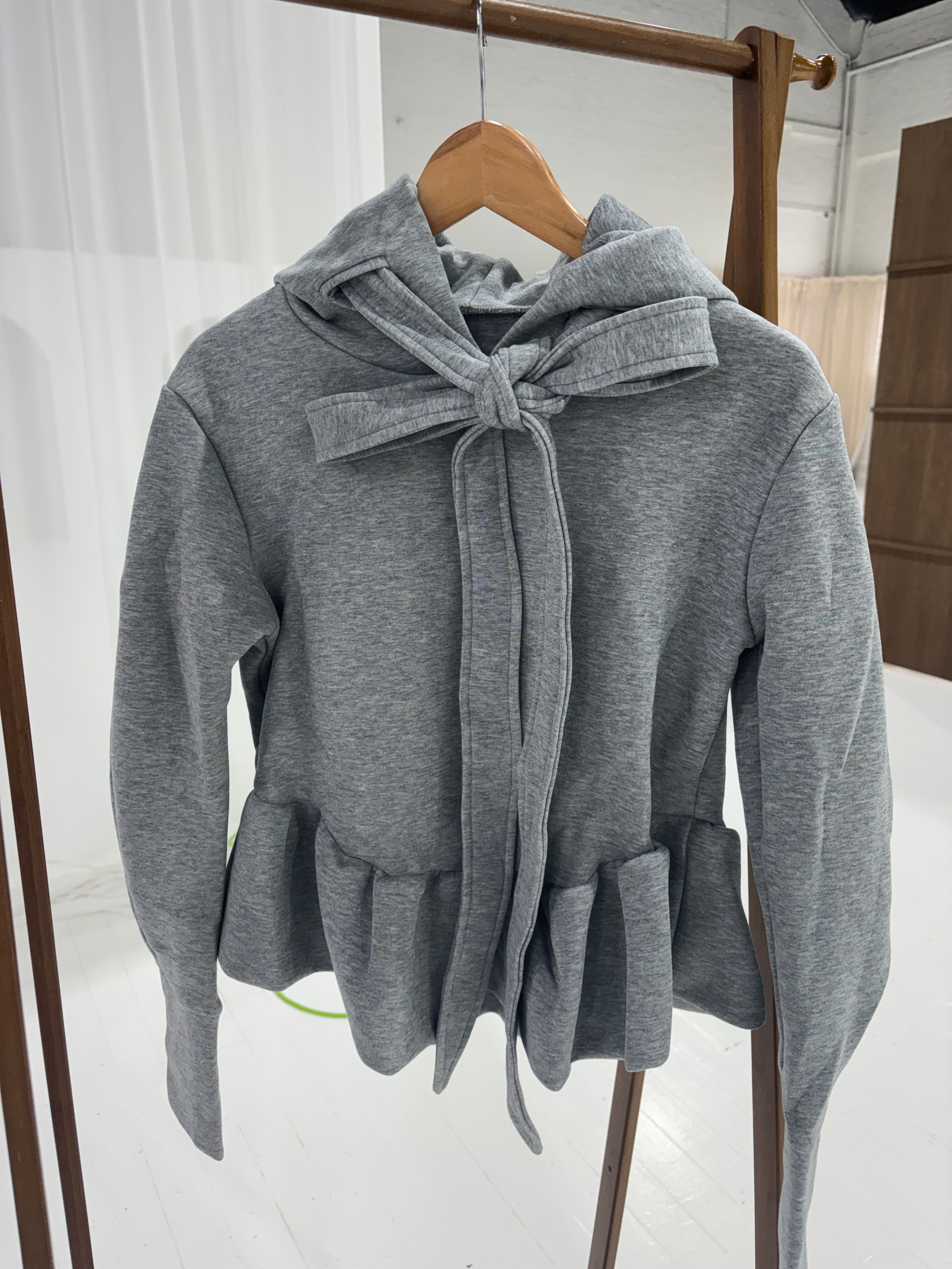 Statement Bow Hoodie